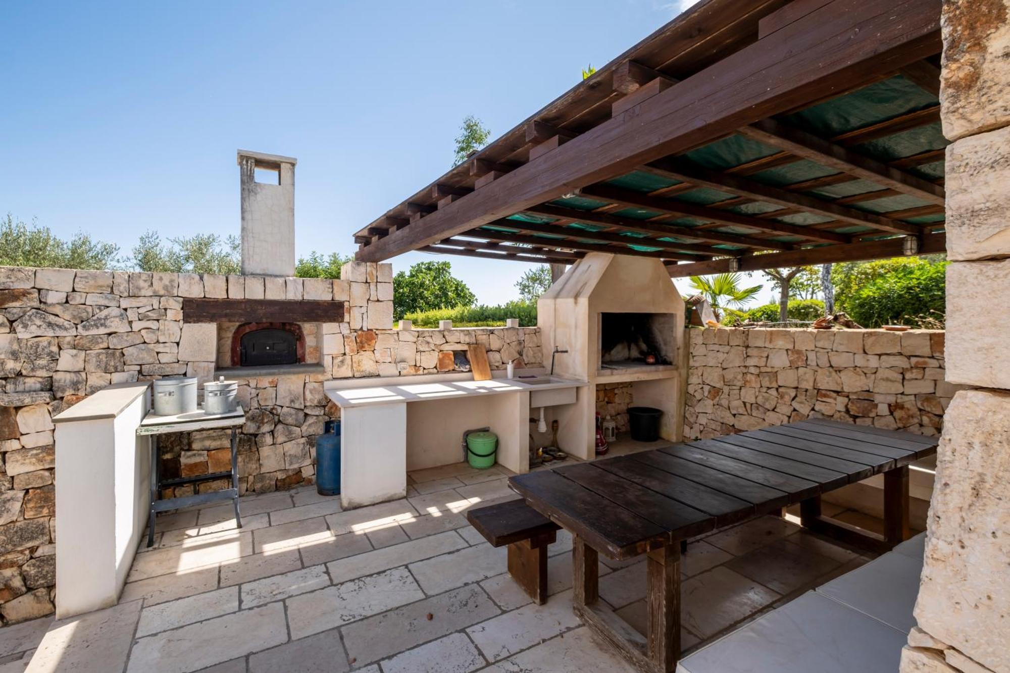 Il Carrubo Villa Polignano a Mare Bagian luar foto